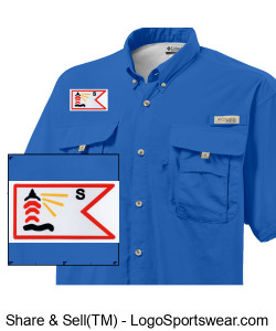 Fishing Shirt  logo on front and back Design Zoom